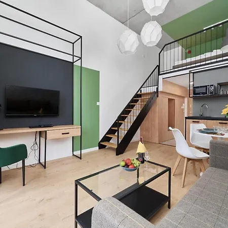 Mezzanine Studio Zarembowicza Airport By Renters