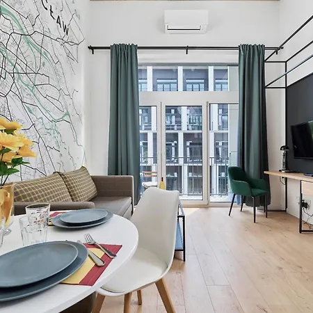 Mezzanine Studio Zarembowicza Airport By Renters