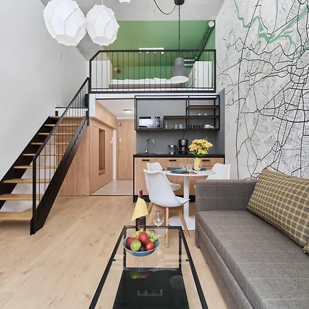Apartment Mezzanine Studio Zarembowicza Airport By Renters Wroclaw