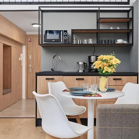 Mezzanine Studio Zarembowicza Airport By Renters
