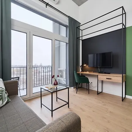 Mezzanine Studio Zarembowicza Airport By Renters Apartment Wroclaw