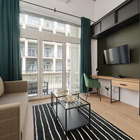 Mezzanine Studio Zarembowicza Airport By Renters Apartment *