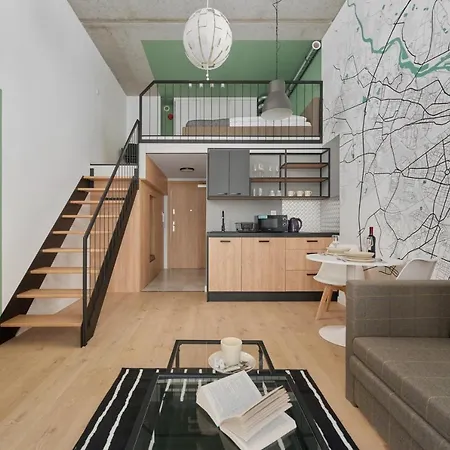 Apartment Mezzanine Studio Zarembowicza Airport By Renters Wroclaw